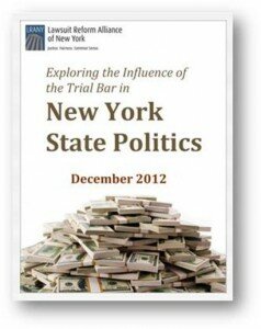 Exploring the Influence of the Trial Bar in New York State Politics